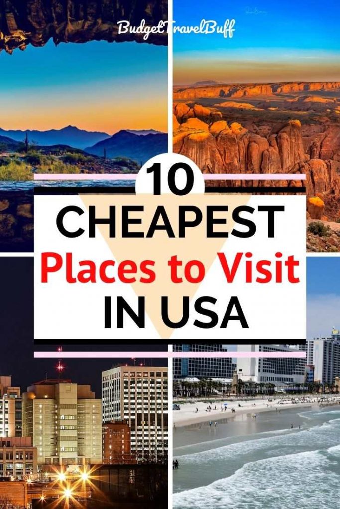 cheapest tourist cities usa