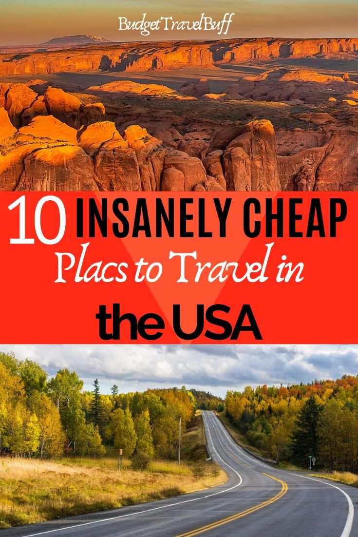 cheapest travel destinations from us