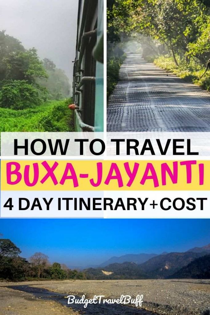 buxa jayanti tour itinerary